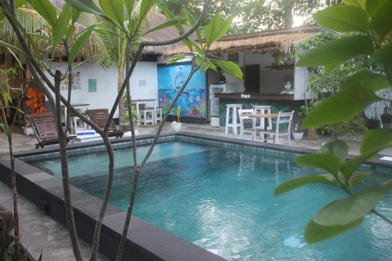 Alibaba Bungalows Gili Air Exterior foto